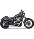 HARLEY DAVIDSON SPORTSTER CUSTOM 2014 - 2020 EXHAUST SYSTEM SHORTSHOTS STAGGERED CHROME