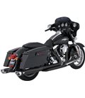 HARLEY DAVIDSON STREET GLIDE CVO 2016 - 2016 HEADER SYSTEM DRESSER DUALS BLACK