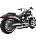 HARLEY DAVIDSON SOFTAIL FAT BOY ANNIVERSARY (ANV) 114 2018 - 2018 MUFFLER ELIMINATOR 300 SLIP-ONS SATIN CHROME