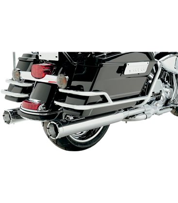 HARLEY DAVIDSON ROAD KING CVO 2013 - 2013 MUFFLER MONSTER ROUND CHROME