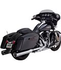 HARLEY DAVIDSON ROAD KING 110TH ANNIVERSARY 2013 - 2013 MUFFLER OVERSIZED 450 SLIP-ONS CHROME