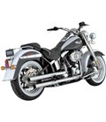 HARLEY DAVIDSON SOFTAIL SLIM 2016 - 2016 MUFFLER STRAIGHTSHOTS HS CHROME