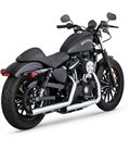 HARLEY DAVIDSON SPORTSTER FORTY-EIGHT 2018 - 2020 MUFFLER STRAIGHTSHOTS HS CHROME