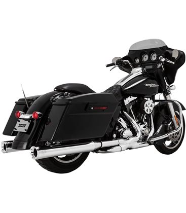 HARLEY DAVIDSON ROAD KING 2008 - 2008 MUFFLERS ELIMINATOR 400 CHROME