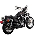 HARLEY DAVIDSON SPORTSTER 2000 - 2003 SHORTSHOTS STAGGERED BLACK