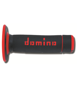 PUÑOS OFF ROAD DOMINO CROSS NEGRO/ROJO