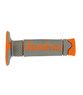 PUÑOS OFF ROAD DOMINO DSH GRIS/NARANJA