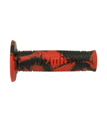 PUÑOS OFF ROAD DOMINO SNAKE ROJO/NEGRO