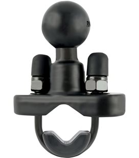 RAM MOUNT BASE WITH U-BOLT 1.0" TO 2.1" DIAMETER WITH 1" BALL