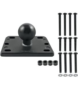 RAM MOUNT MOTORCYCLE BASE BRAKE/CLUTCH RESERVOIR WITH 1" BALL