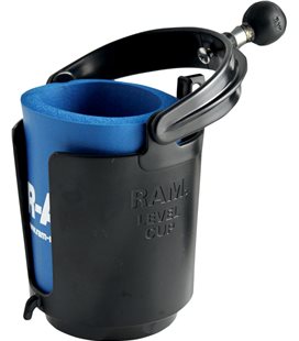 RAM MOUNT SELF-LEVELING CUP HOLDER 1" BALL