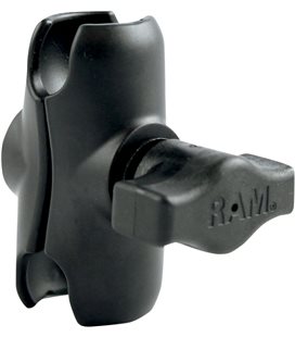 RAM MOUNT DOUBEL SOCKET ARM 2" FOR 1" BALL