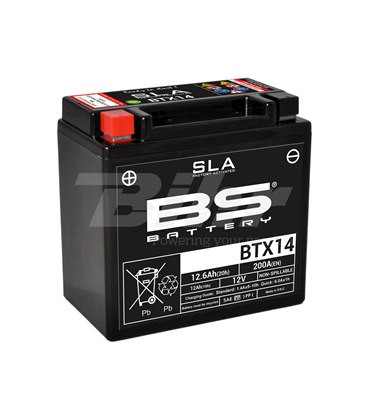 APRILIA SR MAX 125 11' - 14' BATERIA BS (SLA/GEL)