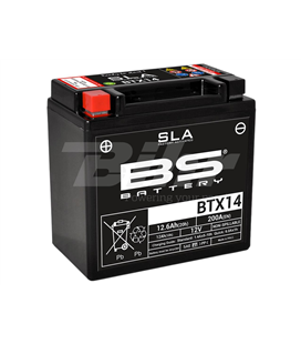 BUELL XB12R FIREBOLT 1200 04' - 10' BATERIA BS (SLA/GEL)
