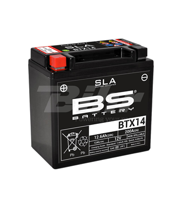 BUELL XB12S LIGHTNING 1200 04' - 10' BATERIA BS (SLA/GEL)