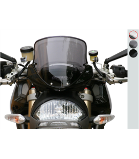 DUCATI 796/1100 Monster, todos los años TRANSPARENTE CUPULA MRA TOURING