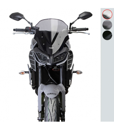 YAMAHA MT-09 TRANSPARENTE CUPULA MRA RACING