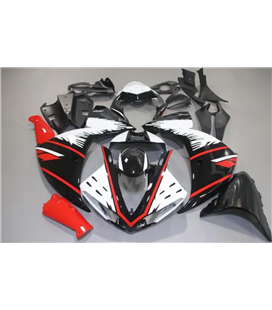 CARENADO YAMAHA R1 09'-11' NEGRO BLANCO ROJO