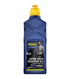 1 L BOTELLA PUTOLINE ESTER TECH SCOOTER 4T+ 5W-40 