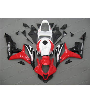 Carenado CBR600RR 07-08 Rojo y blanco