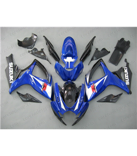 CARENADO SUZUKI GSXR 600/750 06-07 AZUL Y NEGRO MATE