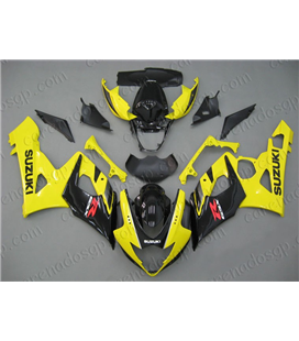 CARENADO SUZUKI GSXR 1000 05-06 AMARILLO Y NEGRO