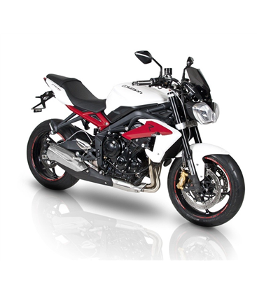 TRIUMPH STREET TRIPLE R 13'-17' CUPULA AEROSPORT BARRACUDA