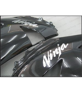 Carenado Kawasaki ZX6R 2007 2008 Negro Liso