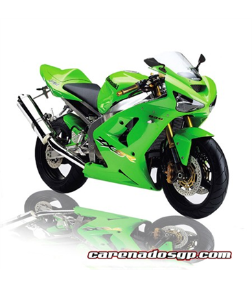 KAWASAKI ZX6R 636 03'-04' PORTAMATRICULAS BARRACUDA