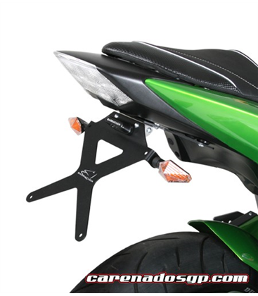 KAWASAKI Z750 07'-12' PORTAMATRICULAS BARRACUDA