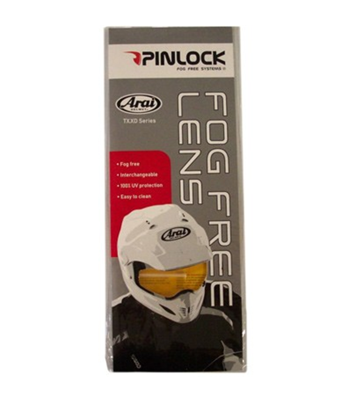 Pinlock antivaho para pantallas de cascos Arai GP. Pinlock antivaho antivaho  nuevos cascos Arai GP