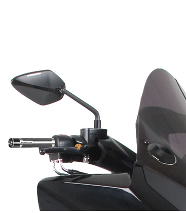DAXINYANG Colorful Linght De Partes de Motos Espejos retrovisores en Forma for Yamaha T-MAX 500 2008-2011