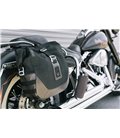 HARLEY DAVIDSON SOFTAIL DELUXE, HERITAGE CLASSIC LEGEND GEAR SET BOLSAS LATERALES BLACK EDITION