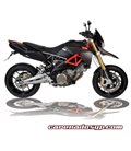 APRILIA DORSODURO 750 09-12 PORTAMATRICULAS BARRACUDA