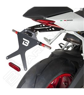 DUCATI PANIGALE 899-1299 14-17 PORTAMATRICULAS BARRACUDA