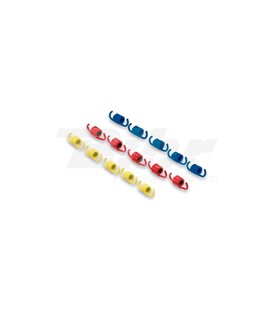 SET 9 MUELLES SP MALOSSI EMBR.ORIGINE/FLY/DELTA AMARILLO/BLUE/ROJO