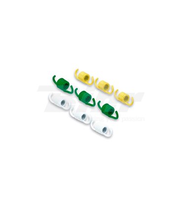 SET 9 MUELLES SP MALOSSI PARA FLY O DELTA CLUTCH AMARILLO/VERDE/BLANCO