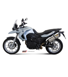 BMW F 650 GS 2008 - 2012 SUONO INOX COPA CARBONO MIVV