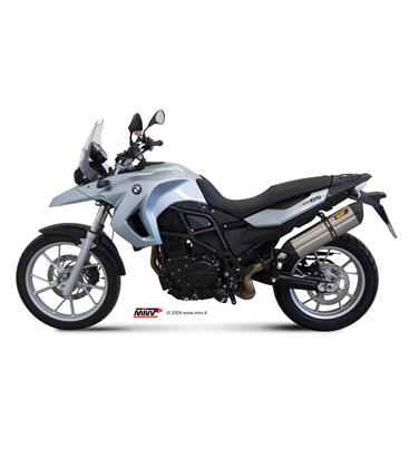 BMW F 650 GS 2008 - 2012 SUONO INOX COPA CARBONO MIVV