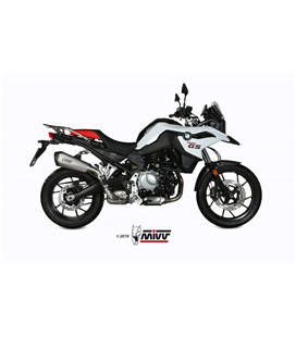 BMW F 750 GS 2018 - DELTA RACE INOX COPA CARBONO MIVV