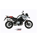 BMW F 750 GS 2018 - DELTA RACE INOX COPA CARBONO MIVV