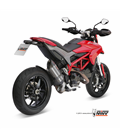 DUCATI HYPERMOTARD 821 2013 - 2015 SUONO INOX COPA CARBONO MIVV