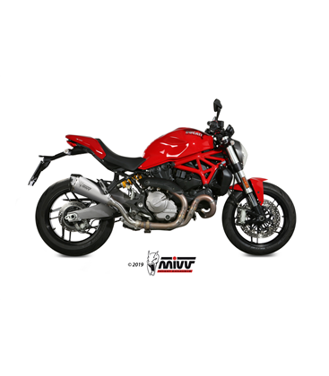 DUCATI MONSTER 821 2018 - DELTA RACE INOX COPA CARBONO MIVV