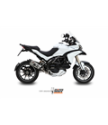 DUCATI MULTISTRADA 1200 2010 - 2014 SUONO INOX COPA CARBONO MIVV