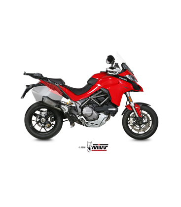 DUCATI MULTISTRADA 1200 2015 - 2017 DELTA RACE INOX COPA CARBONO MIVV