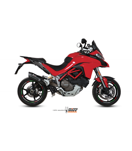 DUCATI MULTISTRADA 1200 2015 - 2017 SUONO INOX COPA CARBONO MIVV