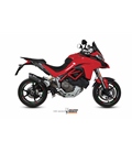 DUCATI MULTISTRADA 1200 2015 - 2017 SUONO INOX COPA CARBONO MIVV