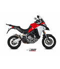 DUCATI MULTISTRADA 1200 ENDURO 2016 - 2018 DOUBLE GUN FULL TITANIUM MIVV