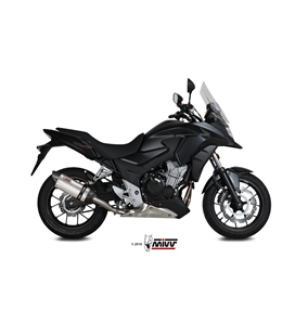 HONDA CB 500 X 2016 - 2016 SUONO INOX COPA CARBONO MIVV