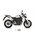 HONDA CBR 500 R 2013 - 2015 SUONO INOX COPA CARBONO MIVV